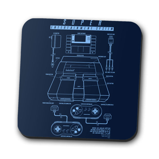 Super Entertainment System - Coasters