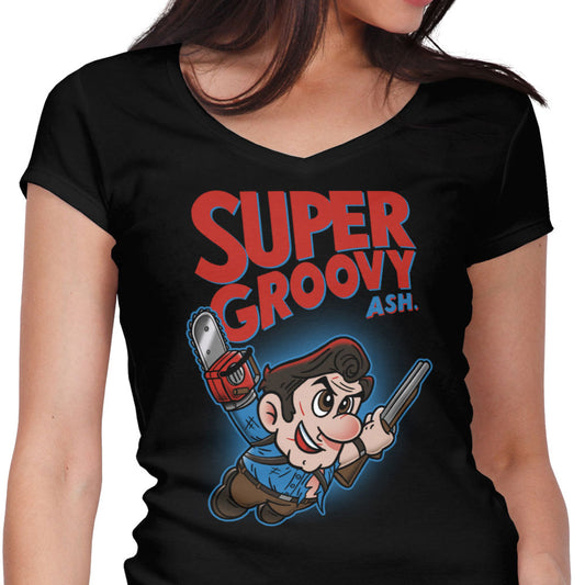 Super Groovy - Women's V-Neck