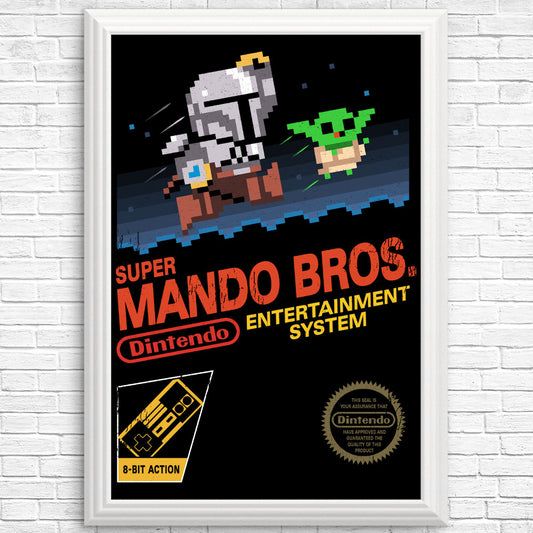 Super Mando Bros - Posters & Prints