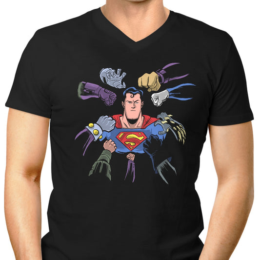 Super Surrounded - Men's V-Neck