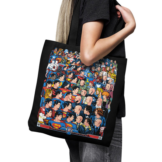 Superhumans vs. Masterminds - Tote Bag