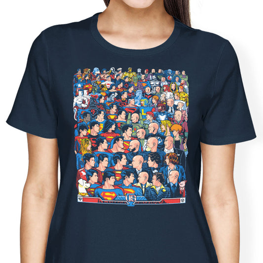 Superhumans vs. Masterminds - Women's Apparel