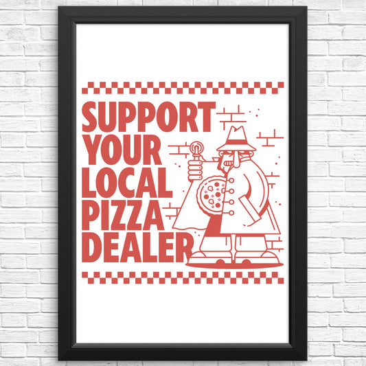 Support Local Pizza - Posters & Prints