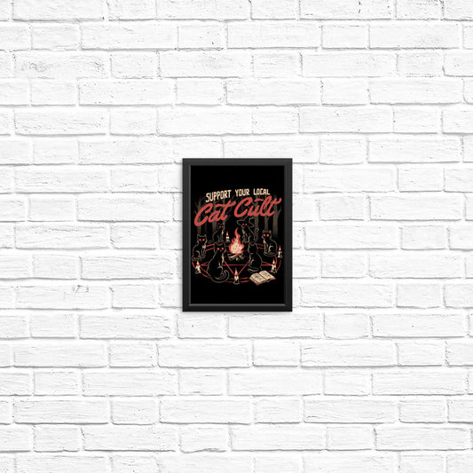 Support Your Cat Cult - Posters & Prints