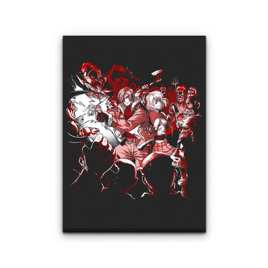 Surrounded by Evil - Canvas Print