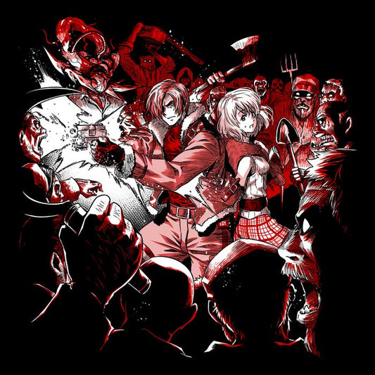 Surrounded by Evil - Throw Pillow