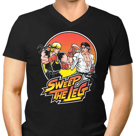 Sweep the Leg - Men's V-Neck