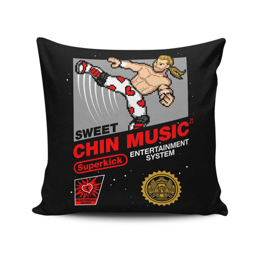 Sweet Chin Music - Throw Pillow