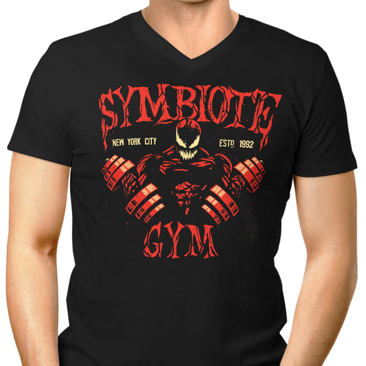 Symbiote Gym - Men's V-Neck