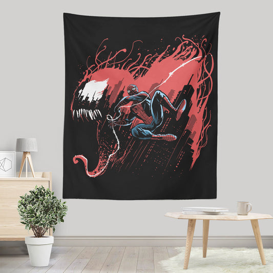 Symbiote Hunt - Wall Tapestry