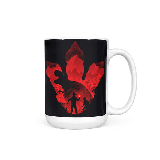 T-Rex Footprint - Mug