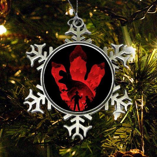 T-Rex Footprint - Ornament