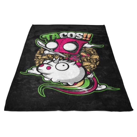 Tacos and Unicorns - Fleece Blanket