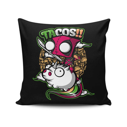 Tacos and Unicorns - Throw Pillow