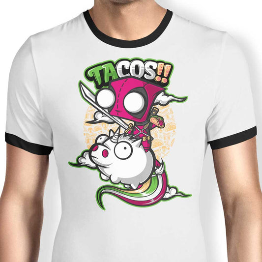 Tacos and Unicorns - Ringer T-Shirt