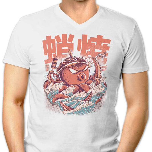 Takoyaki Attack - Men's V-Neck