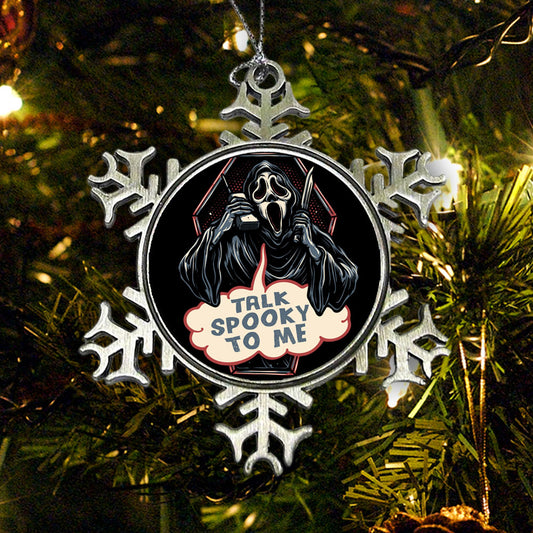 Talk Spooky to Me - Ornament