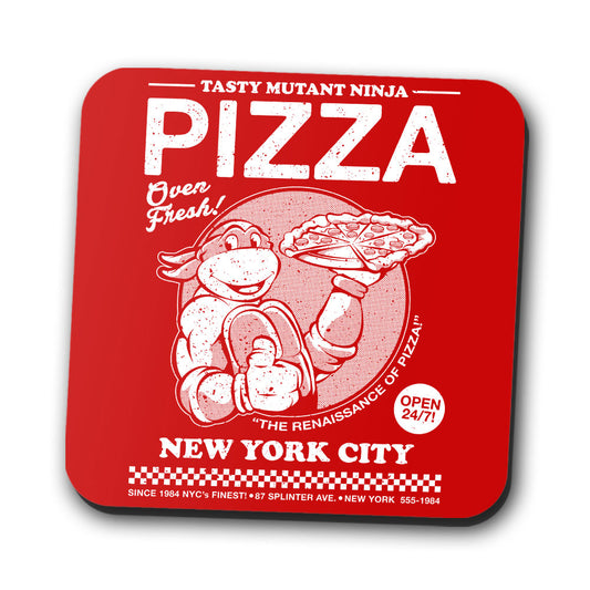 Tasty Mutant Ninja Pizza - Coasters