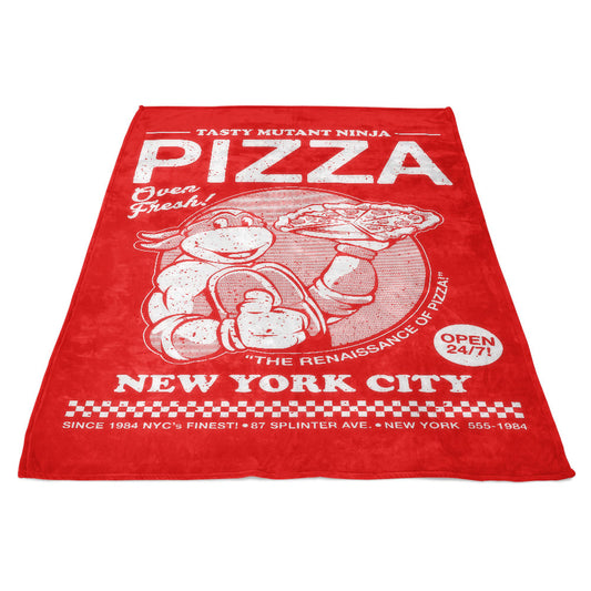 Tasty Mutant Ninja Pizza - Fleece Blanket