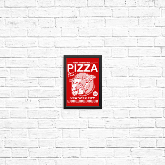 Tasty Mutant Ninja Pizza - Posters & Prints