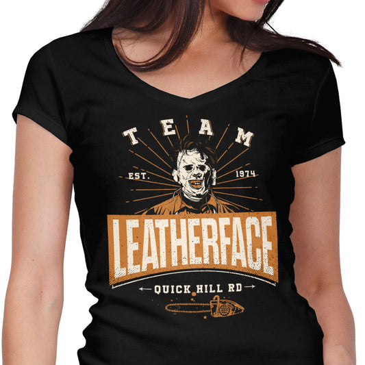 Team Chainsaw - Women's V-Neck