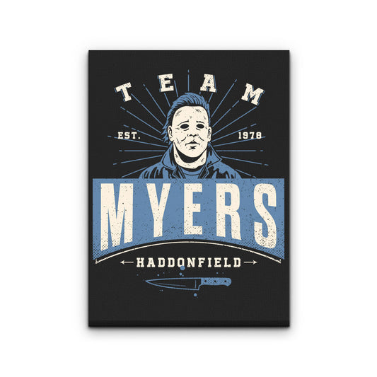 Team Knife - Canvas Print