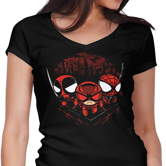Team Redpuff - Women's V-Neck