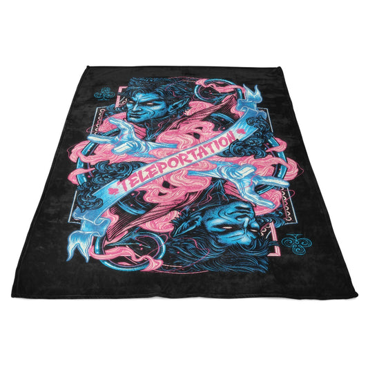 Teleportation - Fleece Blanket