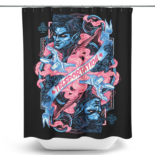 Teleportation - Shower Curtain