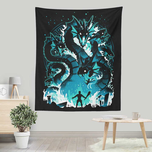 Terror of the Tides - Wall Tapestry