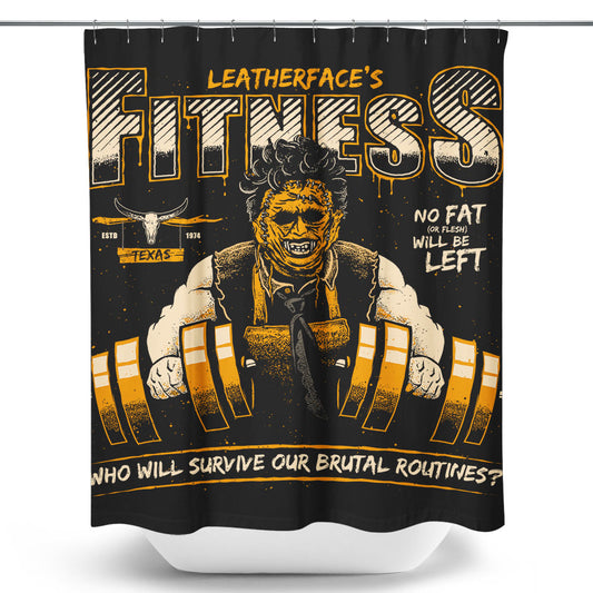 Texas Fitness - Shower Curtain