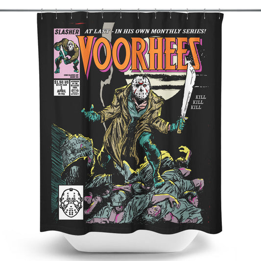 The 13th Comic - Shower Curtain