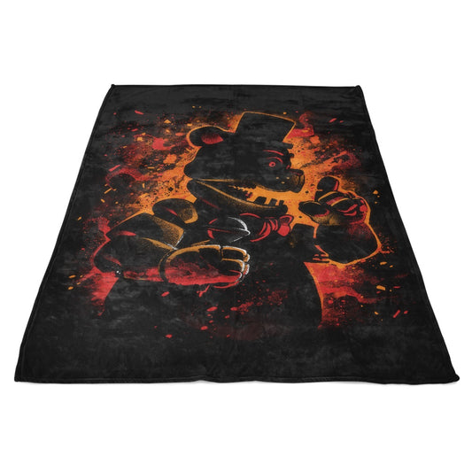 The Animatronic Bear - Fleece Blanket