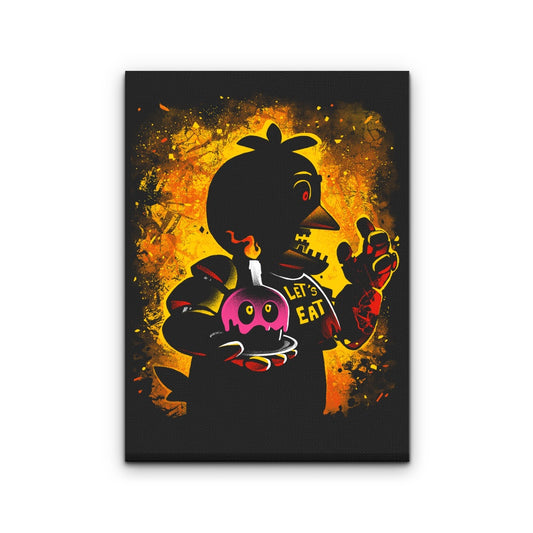 The Animatronic Chicken - Canvas Print