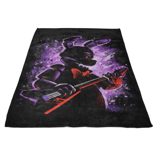 The Animatronic Rabbit - Fleece Blanket