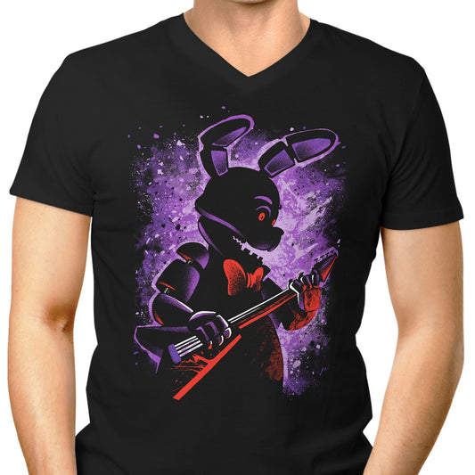 The Animatronic Rabbit - Men's V-Neck