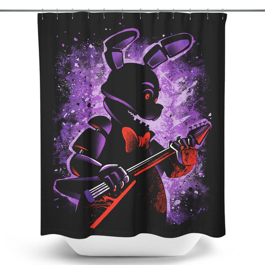 The Animatronic Rabbit - Shower Curtain