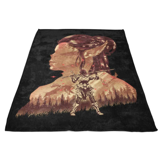The Astral Blade - Fleece Blanket