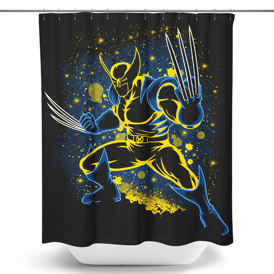 The Berserker Barrage - Shower Curtain