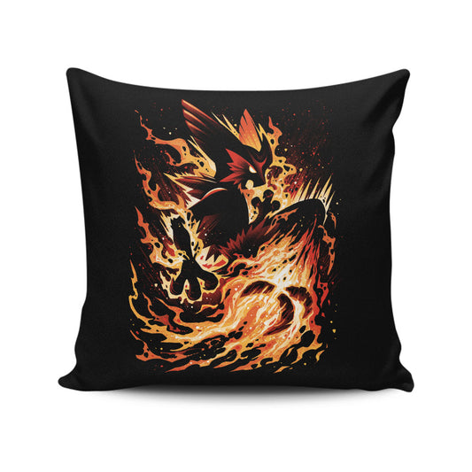 The Blaze Kick - Throw Pillow