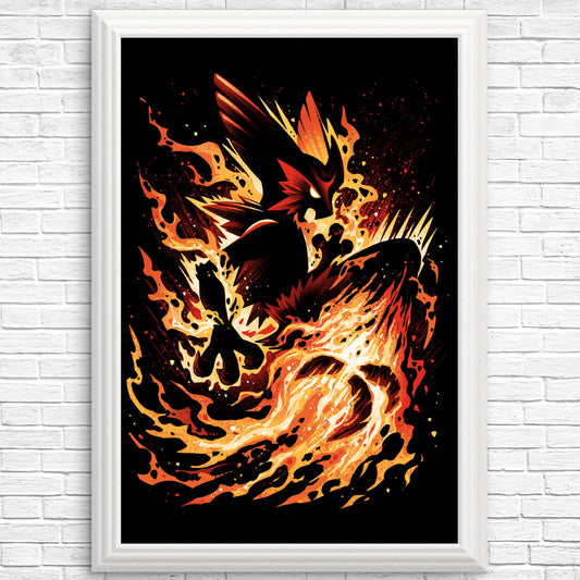 The Blaze Kick - Posters & Prints