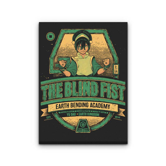 The Blind Fist - Canvas Print