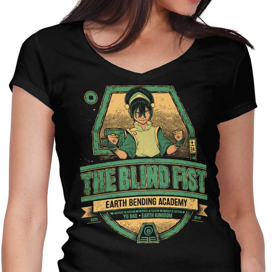The Blind Fist - Women's V-Neck