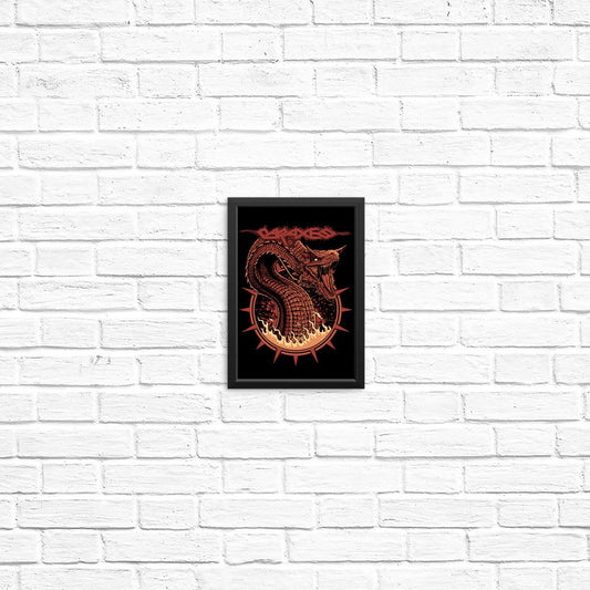 The Blood Wyrm - Posters & Prints