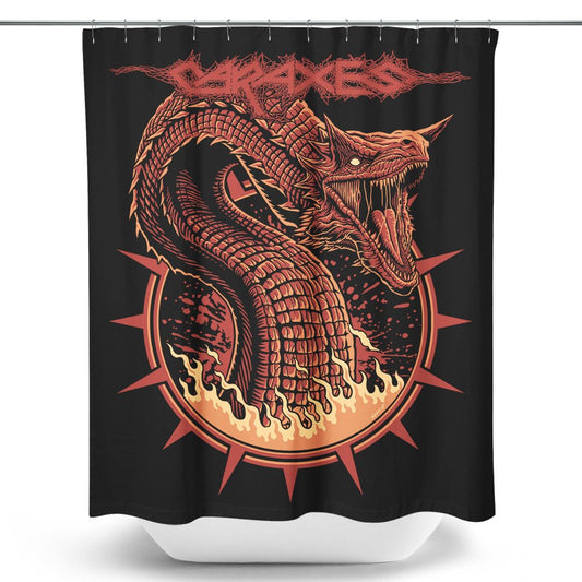 The Blood Wyrm - Shower Curtain