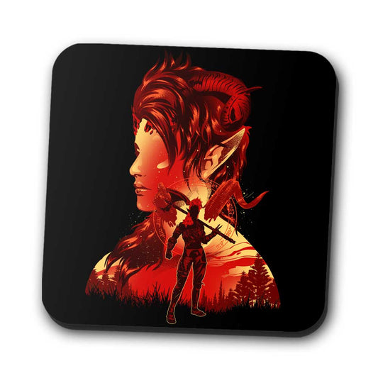 The Burning Spark - Coasters