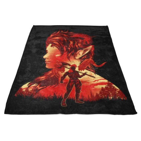 The Burning Spark - Fleece Blanket