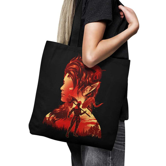 The Burning Spark - Tote Bag