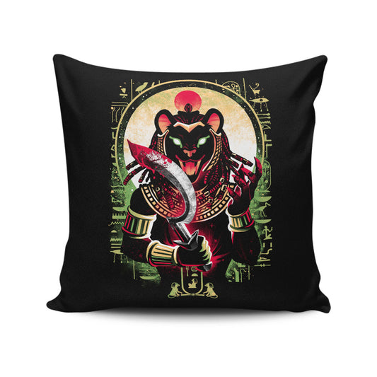 The Crimson Maw - Throw Pillow