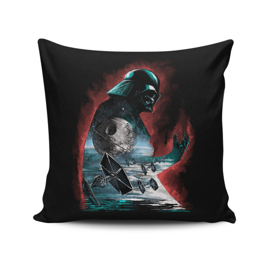 The Dark Sithlouette - Throw Pillow